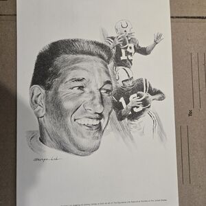 NFL Black and White Art Print